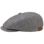 Hatteras Silk Flat Cap by Stetson blue-white