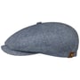Hatteras Silk Flat Cap by Stetson blue
