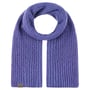 Soft Merino Doubleface Knit Scarf by Lierys purple