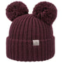 Double Pom Knit Beanie by Lierys bordeaux