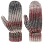 Multicolour Mittens by Lierys grey-red