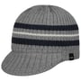 Pauli Beanie Hat with Peak by Eisbär grey