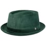 Classic Corduroy Pork Pie Hat by Lierys green