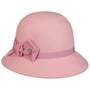 Caniva Wool Cloche Hat by Lierys pink