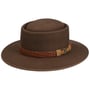 Round Crown Wool Hat by Lierys brown