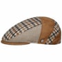 Burnham Patchwork Flat Cap by Lierys beige-brown
