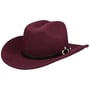 Jornick Wool Western Hat by Lierys bordeaux