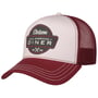 All American Diner 1865 Trucker Cap by Stetson bordeaux