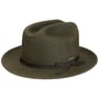 Genuine Paper Western Hat by Stetson darkolive