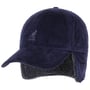 Cozy Corduroy Ear Flap Cap by Kangol navy
