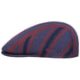 Nostalgia Stripe 507 Flat Cap by Kangol purple