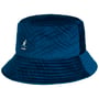 Plush Wave Puff Bucket Cloth Hat by Kangol navy