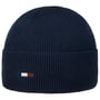 Uni Rib Beanie Hat with Cuff by bugatti navy