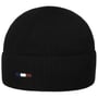 Uni Rib Beanie Hat with Cuff by bugatti black