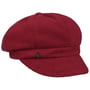 Uni Fleece Newsboy Cap by Loevenich red