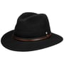 Crushable Wool Traveller Hat by Lierys black