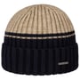 Twotone Soft Beanie Hat by Chillouts beige