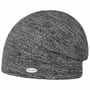 Heather Oversize Beanie Hat by Chillouts dark grey
