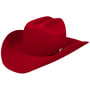 Lightning 4X Wool Western Hat by Bailey 1922 red