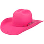 Punchy Western Hat by Bailey 1922 neon pink