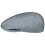 Kent Cotton Mix Sustainable Flat Cap by Stetson light blue