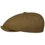 Manny Oakstead Flat Cap by Stetson brown