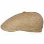 8 Panel Torrick Flat Cap by Stetson beige