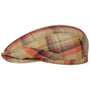 Rescola Driver Flat Cap by Stetson beige-red