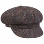 Multi Dots John Hanley Newsboy Cap by Lierys brown
