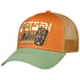Aloha Honolulu Trucker Cap by Stetson orange