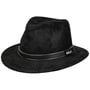 Pigskin Traveller Leather Hat by Balmoral black
