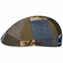Texas Barista Patchwork Flat Cap by Stetson brown