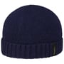 Uni Cashmere Beanie Hat by Borsalino blue