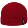 Uni Cashmere Beanie Hat by Borsalino red