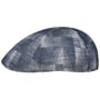 Texas Cotton Jacquard Flat Cap by Stetson white-navy