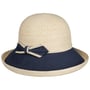 Versana Upward Brimmed Hat by Seeberger nature-blue