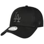 9Forty Metallic Logo Dodgers Cap by New Era black