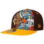 59Fifty Padres Comic Cap by New Era dark brown