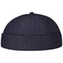 Cotton Denim Docker Hat by Lipodo navy