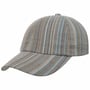 Temberton Stripes Cotton Cap by Lipodo blue