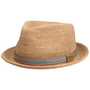 Vintage Player Crochet Raffia Hat by Stetson nature