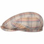 Orsley Driver Linen Flat Cap by Stetson mixed colours