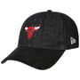 NBA Denim Midi Bulls Cap by New Era anthracite-black