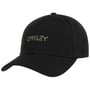6 Panel Stretch Metallic Cap by Oakley black
