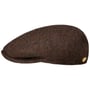 Kent Wool 160 Years Flat Cap by Stetson dark brown