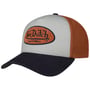 Tricolour Oval Logo Cap by Von Dutch brown-blue