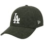 9Forty Melton Wool Dodgers Cap by New Era dark green