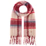Loriant Checked Scarf by Barts bordeaux