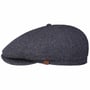 Jamaica Wool Mix Flat Cap by Barts navy
