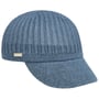 Light Summer Knit Cap by Seeberger blue